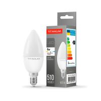 LED лампа TITANUM C37 6W E14 4100K LED лампа TITANUM C37 6W E14 4100K