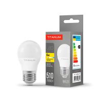 LED лампа TITANUM G45 6W E27 3000K LED лампа TITANUM G45 6W E27 3000K