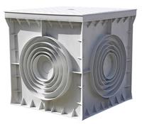 Колодязь кабельний пластиковий e.manhole.400.400.400.cover, 400х400х400мм з кришкою Колодязь кабельний пластиковий e.manhole.400.400.400.cover, 400х400х400мм з кришкою