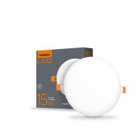 LED світильник безрамковий круглий VIDEX 15W 4100K LED світильник безрамковий круглий VIDEX 15W 4100K