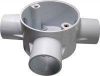 Коробка e.pipe.3.db.stand.20 з'єднувальна трубна, 3 вводи, d20мм, біла Коробка e.pipe.3.db.stand.20 з'єднувальна трубна, 3 вводи, d20мм, біла