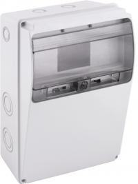 Шафа удароміцна з АБС-пластика e.plbox.industrial.230x300x115.11m,IP54 перед.панель похила Шафа удароміцна з АБС-пластика e.plbox.industrial.230x300x115.11m,IP54 перед.панель похила