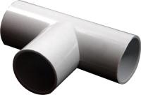 Т-з'єднувач e.pipe.t.connect.stand.32 для труб d32мм, білий Т-з'єднувач e.pipe.t.connect.stand.32 для труб d32мм, білий
