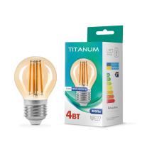 LED лампа TITANUM Filament G45 4W E27 2200K бронза LED лампа TITANUM Filament G45 4W E27 2200K бронза