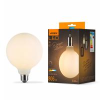 LED лампа VIDEX Filament VL-DG125MO 7W E27 3000K Porcelain dimmable LED лампа VIDEX Filament VL-DG125MO 7W E27 3000K Porcelain dimmable