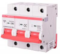 Модульний автоматичний вимикач e.industrial.mcb.150.3.C80, 3р, 80А, C, 15кА Модульний автоматичний вимикач e.industrial.mcb.150.3.C80, 3р, 80А, C, 15кА