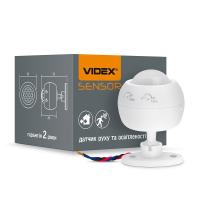 Датчик руху та освітленості VIDEX VL-SPS27W 1200W інфрачервоний Датчик руху та освітленості VIDEX VL-SPS27W 1200W інфрачервоний