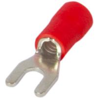 Ізольований наконечник вилковий e.terminal.stand.sv.2.5.red 1.5-2.5 кв.мм, червоний Ізольований наконечник вилковий e.terminal.stand.sv.2.5.red 1.5-2.5 кв.мм, червоний