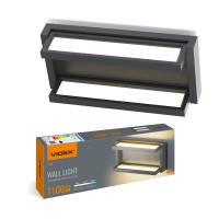 LED світильник настінний з сенсором VIDEX WL01 12W 2800K-4000K-6000K Black LED світильник настінний з сенсором VIDEX WL01 12W 2800K-4000K-6000K Black