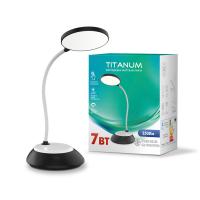 LED лампа настiльна DC3 TITANUM TLTF-022B 7W 3000-6500K USB чорна LED лампа настiльна DC3 TITANUM TLTF-022B 7W 3000-6500K USB чорна