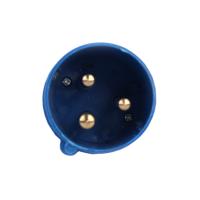 Вилка силова 3x32 / 2P + PE / 32 A / 220-250V / IP44 Вилка силова 3x32 / 2P + PE / 32 A / 220-250V / IP44