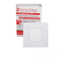 LED панель квадратна 4100К / 85х85мм / раб. 50х50мм / 3W / 270Lm LED панель квадратна 4100К / 85х85мм / раб. 50х50мм / 3W / 270Lm