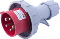 Силова вилка переносна e.plug.025.32.67, 5п., 400В, 32А, IP 67 Силова вилка переносна e.plug.025.32.67, 5п., 400В, 32А, IP 67