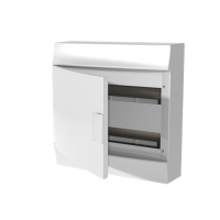 Щит зовнішній Mistral41W650 36M2F42SM 382х382х120 білі дверцята Щит зовнішній Mistral41W650 36M2F42SM 382х382х120 білі дверцята