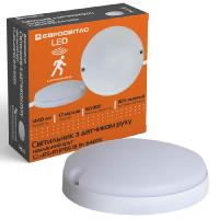 Світильник з датчиком руху LED накладний Євросвітло круг CL-RS-R1 IP65 18 Вт 6400К Світильник з датчиком руху LED накладний Євросвітло круг CL-RS-R1 IP65 18 Вт 6400К