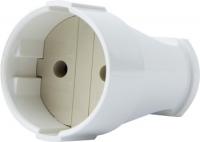 Розетка переносна e.socket.001.10.white, без з/к,10А біла Розетка переносна e.socket.001.10.white, без з/к,10А біла