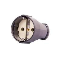 Розетка переносна e.socket.003.16.black, з з/к, 16А чорна Розетка переносна e.socket.003.16.black, з з/к, 16А чорна