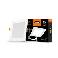 LED світильник з регулюванням яскравості вбудований квадрат VIDEX 12W 5000K D3 LED світильник з регулюванням яскравості вбудований квадрат VIDEX 12W 5000K D3