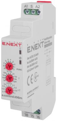 Реле часу багатофункціональне e.control.t06m Реле часу багатофункціональне e.control.t06m