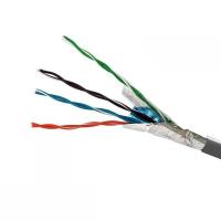 Кабель вита пара FTP 4х2х0,51 Cu ПВХ сірий (внутрішній монтаж) Кабель вита пара FTP 4х2х0,51 Cu ПВХ сірий (внутрішній монтаж)