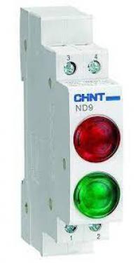 Індикатор ND9-2 230V Зелений/Червоний Індикатор ND9-2 230V Зелений/Червоний