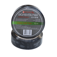 Ізоляційна стрічка Soft Flex чорна 10 м Ізоляційна стрічка Soft Flex чорна 10 м