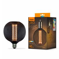 LED лампа VIDEX Filament VL-DBMC125150 4W E27 1800K Black Chainmail style LED лампа VIDEX Filament VL-DBMC125150 4W E27 1800K Black Chainmail style