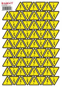 Самоклеюча наліпка "Блискавка" e.sticker.lightning.50 (50х50х50мм) 62 шт/аркуш Самоклеюча наліпка "Блискавка" e.sticker.lightning.50 (50х50х50мм) 62 шт/аркуш