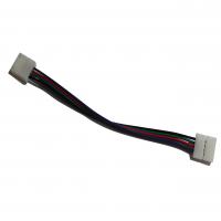 Конектор 10мм затискач-провід 4pin (RGB) Конектор 10мм затискач-провід 4pin (RGB)