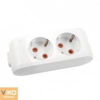 Колодка 2 гнізда з з/к Multi-Let Колодка 2 гнізда з з/к Multi-Let