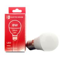 LED лампа куля E27 / 4100K / 8W 720Lm / 180 ° G45 LED лампа куля E27 / 4100K / 8W 720Lm / 180 ° G45