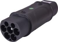 Перехідник e.charge.adapter.T2-GBT-3 із Т2 на GBT, моноліт, 32А, 3 фази Перехідник e.charge.adapter.T2-GBT-3 із Т2 на GBT, моноліт, 32А, 3 фази