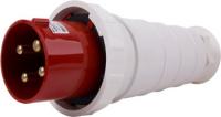 Силова вилка переносна e.plug.pro.4.125, 4п., 380В,IP 67, 125А (044) Силова вилка переносна e.plug.pro.4.125, 4п., 380В,IP 67, 125А (044)